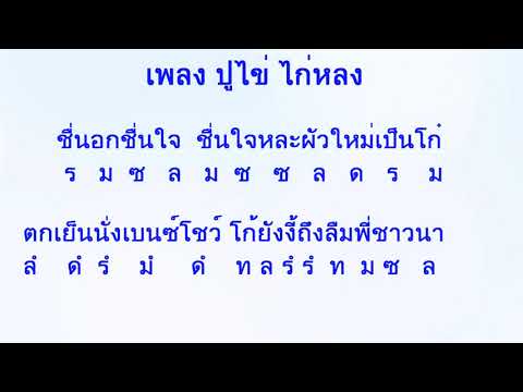 #ดนตรีอีสาน#เพลงลูกทุ่ง#โน้ตเพลง  ซาวด์ซ้อมพิณพร้อมโน้ต EP 51 เพลงปูไข่ไก่หลง