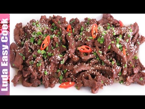 Видео рецепт Говядина по-корейски  