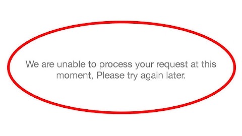 Fix We are unable to process your request at this moment Error in Jio-Android|Tablet