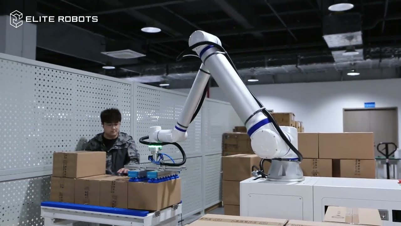 Elite Robots - Paletização