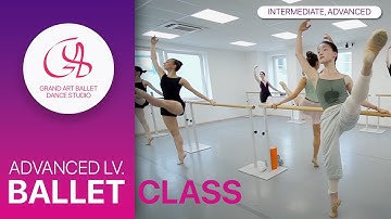 Ballet class for Advanced lv., Intermediate friendly #ballet #balletclass