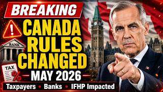 🚨 Canada Just Changed the Rules! May 2026 Law Updates Impact Taxpayers, Banks &amp; IFHP Explained