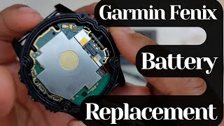 The Garmin Fenix 5X Battery Replacement Guide screenshot 1