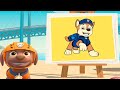 Paw Patrol Painting Learning Adventures #04 - Meet the Colors Kids Learning Color Explore