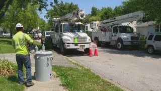 Thousands still without power after storms