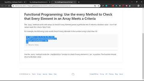 The Every() Method and The "Typeof" Object | JavaScript Coding Challenge