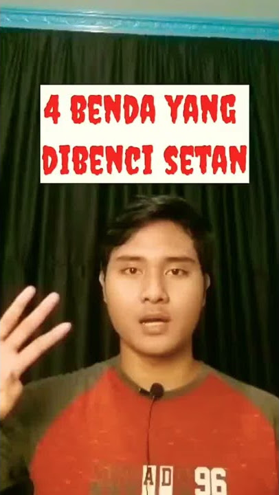 BENDA YG DITAKUTIN SETAN,JIN DAN IBLIS ! #viraltiktok #mitos #angker #misteri