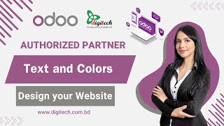 Design your website text and colors | DigitechComputers #DigitechComputers #odooauthorizedpartner