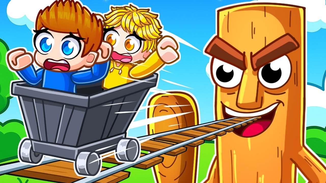 Jedziemy TUNG TUNG SAHUR ROLLERCOASTER w Roblox!