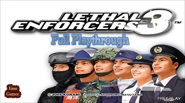 Lethal Enforcer 3 Full Playthrough - Arcade Pc