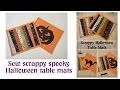 Halloween placemats video