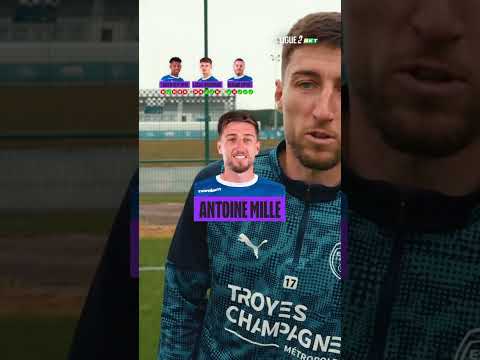 Dernière étape du challenge précision avec BKT et Troyes, champion de Ligue 2 🎯 #football #ligue2bkt