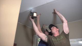 Player Profile Installation 4 inch Trimless Deep Regressed Led Lights