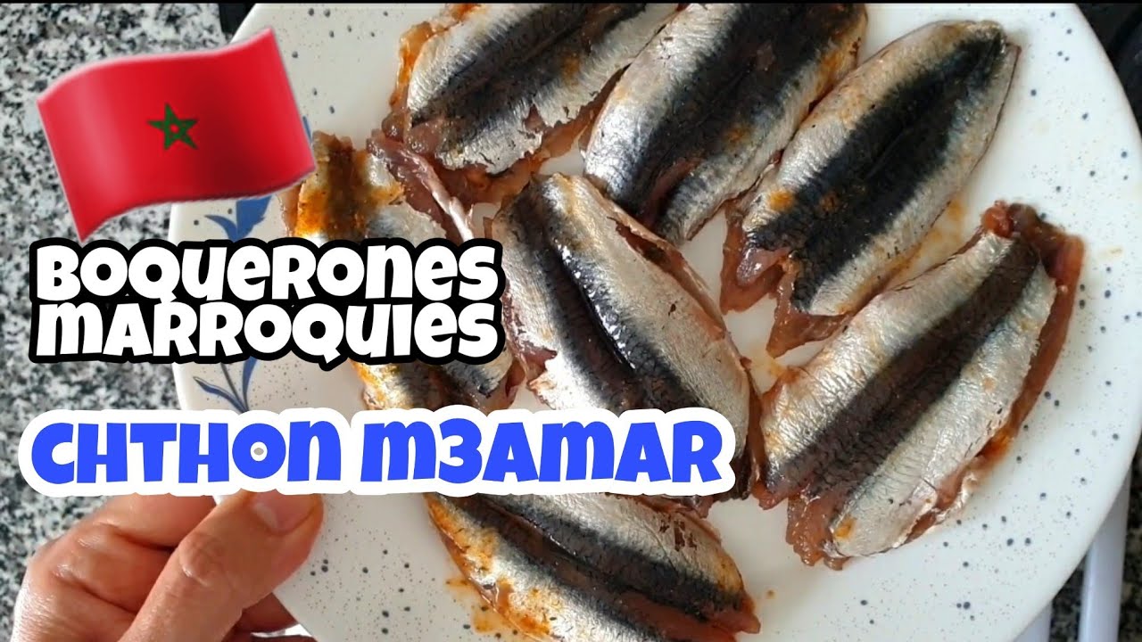 Boquerones rellenos morunos. Auténtica receta de Marruecos
