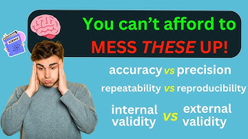 Decoding Data: Exploring Accuracy, Precision, and Validity in Scientific and Psychological Studies