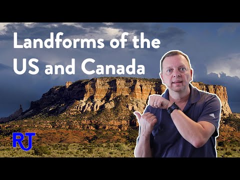 US and Canada Landforms