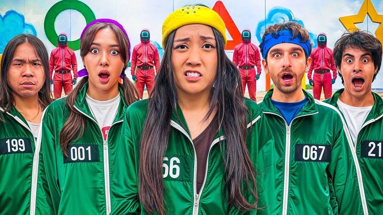 Playing Squid Game In Real Life! (Will We Survive?)