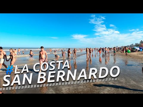 Recorriendo SAN BERNARDO PLAYA BEACH I LA COSTA BUENOS AIRES I ARGENTINA I 4K TOUR Walking