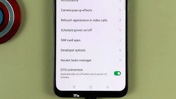 How to enable/disable OTG on OPPO Reno2 F Android 11