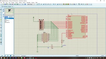 Digital ke Analog Dengan ATMEGA 32 - PROTEUS 8 PRO, CodeVisionAVR