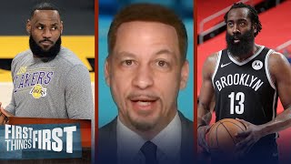 LeBron \& Lakers need more than a 'thunderstorm' to beat Nets — Broussard | NBA | FIRST THINGS FIRST