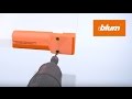 Drilling template for cabinet connectors | Blum Drilling template for cabinet connectors | Blum