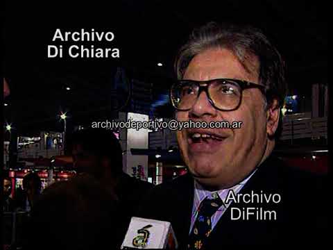 Entrevista a Enrique Pinti sobre presentacion de libro 1998 BG-0657 DiFilm