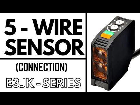 5 Wire Photoelectric Sensor Connection/Wiring II OMRON Sensor E3JK-Series