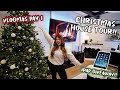 CHRISTMAS HOUSE TOUR!! decorating the house + ipad giveaway!! Vlogmas Day 1