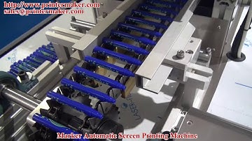 Marker Pen Automatic Screen Printing Machine