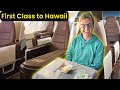 The Best Way to Fly to Hawaii | Hawaiian Airlines A330 First Class Full Review