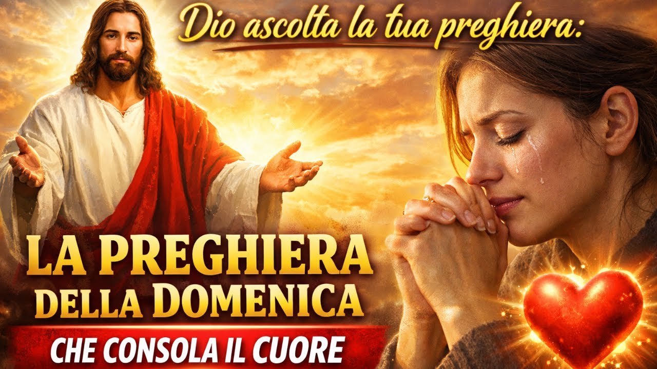 DIO ascolta la tua preghiera: la preghiera della Domenica che consola ...
