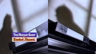 Radio Shack VCR Repair Shop TV Commercial,1990 