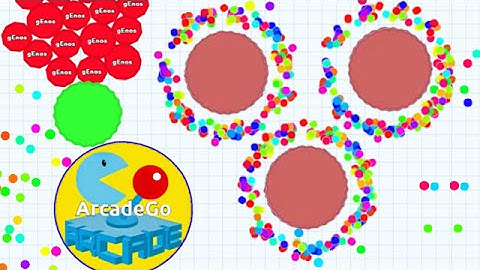 AGARIO TROLLING TO THE 1st PLACE EXPERIMENTAL MODE Agar.io Funny Moments