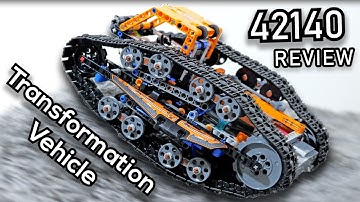 LEGO 42140 Review | LEGO Transformation Vehicle | Review 42140 LEGO Technic 2022 Control Plus RC