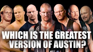 Ranking The 10 VERSIONS of STONE COLD from WORST to BEST | Wrestling Flashback