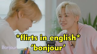nct speaking english but there's only one braincell