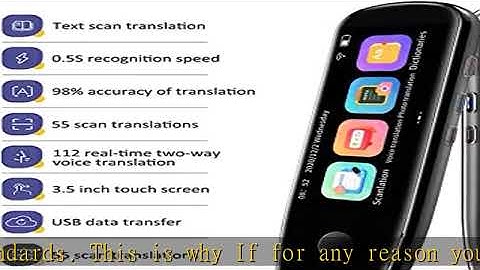 DoDoDuck X5 Pro Translation Pen Scanner, 2 Way Voice Translator Device, 112 Languages Online, Offli