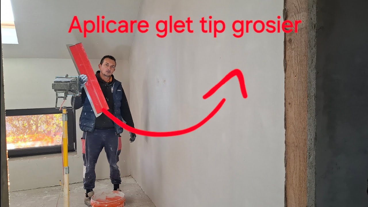 Cum aplicam gletul tip grosier,câteva detalii importante!
