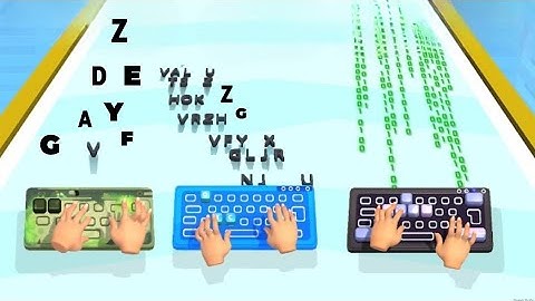 MAX LEVEL IN TYPING SHOOTER | BEST ANDROID GAME | ASMR GAMEPLAY