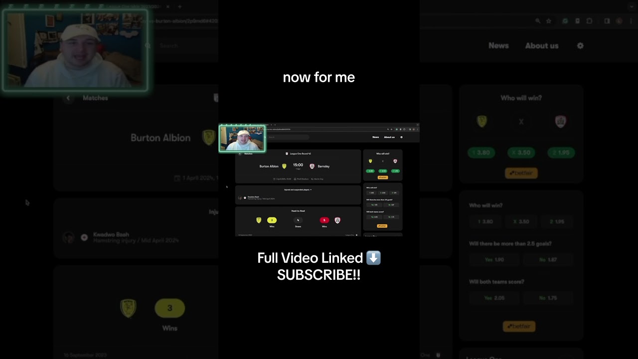 Barnsley face Burton! 