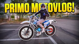 FACCIO IL RODAGGIO ED IL PRIMO MOTOVLOG CON L'HM 70!! 😍