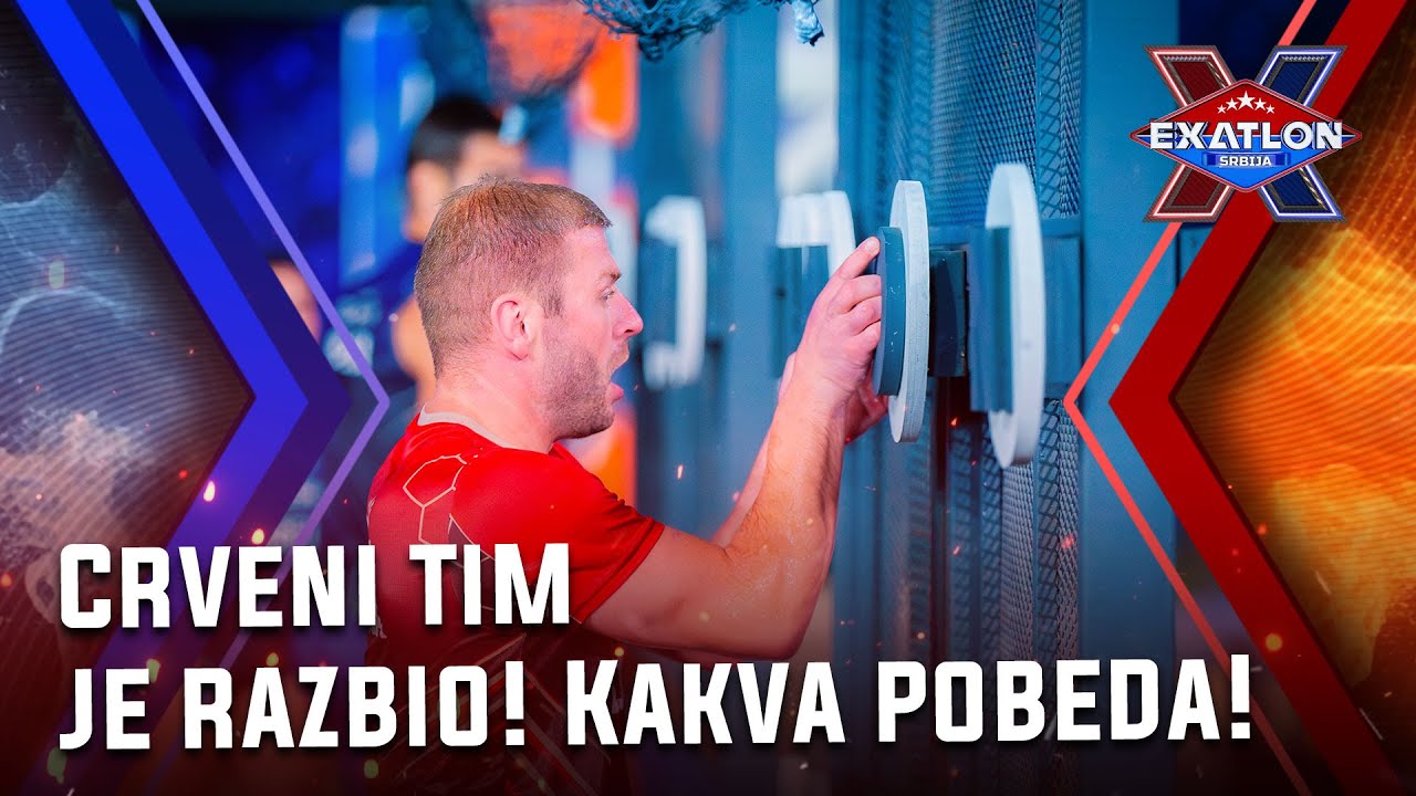 Exatlon Srbija: Epizoda 21 | Crveni tim je razbio! Kakva pobeda!