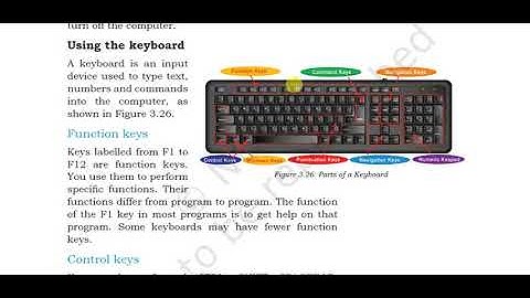 Unit 3 - ICT Skills - Session 5,6 (Basic Computer Operations)