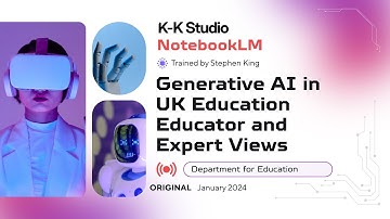 DFE (Jan 2024) Generative AI in UK Education Educator and Expert Views