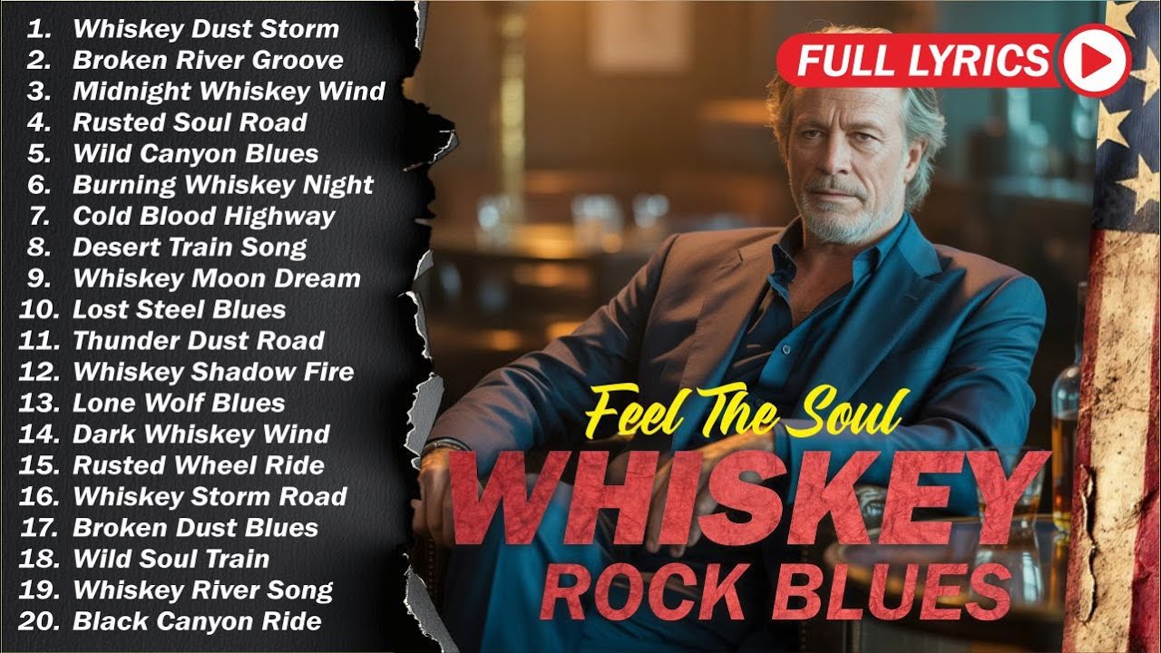 24/7 Blues Rock & Soul Ballads | Peaceful Worship Music for Deep Relaxation, Healing & Rest