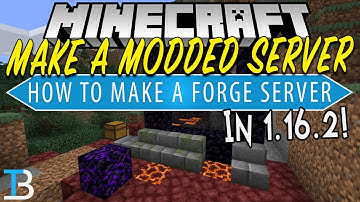 How To Make A Modded Server in Minecraft 1.16.2 (Make A 1.16.2 Forge Server!)