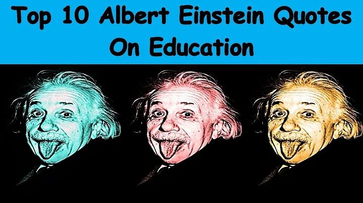Top 10 Albert Einstein Quotes on Education | Inspirational and Motivational Quotes for Students