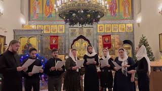 Пенье ангелов с высот (Французская колядка 18 века)