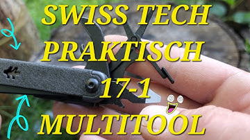 SWISS TECH PRAKTISCH 17-1 MULTITOOL. (IF ALL YOU HAD WAS A MULTITOOL SERIES.  GARBAGE?